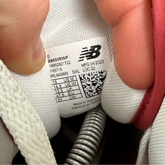 New Balance 650 Mid Angora Pack Astro Dust Shoes BB650RWF Men’s Size 13 - Picture 8 of 9